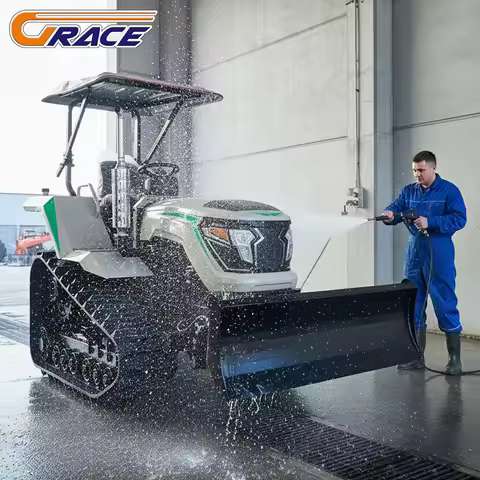 Customized 28HP Compact Utility Crawler Tractor for EPA CE Orchard Management Pruning Fruit Transpor