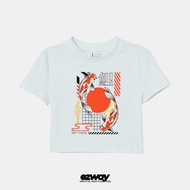Ezway Oversize T-Shirt Japan Koi | Unisex Kids Crop Oversize T-Shirt