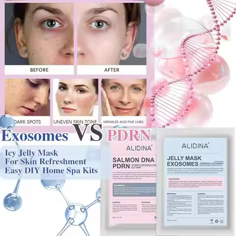 ZS Cica-Exosomes Peel-Off Modeling Rubber Mask Hydrating & Calming PDRN Jelly Mask Powder Variety Sp