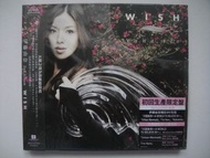 伊藤由奈 (Yuna Ito) - Wish ~2nd專輯~ CD + DVD (初回生產限定盤) (港版) (附側紙 紙外盒 歌詞畫冊本 及 包裝Sticker) (Feat. Celine Dio