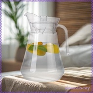 [AlmenclaMY] Water Pitcher Large 1.5L Acrylic Drink Dispenser Beverage Pitcher Container with Handle Drink Pitcher for Party Milk Iced Tea