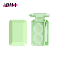 (COD) UYAAI 1 Set Softlens Case with Tweezers Contact Lens Case Companion Box For Travel Kit Access