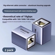 SAMZHE | Shielded Broadband RJ45 Pass-Through Network Cable Extender