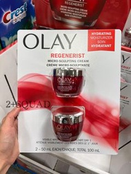 [加拿大代購］Olay新生高效輕盈緊緻護膚霜2x50ml