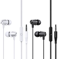 USAMS 3.5mm Earphone EP-42 In-Ear with Microphone In-Ear Earphone Hi-Res Fish Scale Cable Audio Support Audio/Phone Call