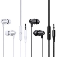USAMS 3.5mm Earphone EP-42 In-Ear with Microphone In-Ear Earphone Hi-Res Fish Scale Cable Audio Supp