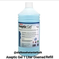5ry Aseptic Gel 1 Liter Onemed Hand Sanitizer Antiseptik Gel