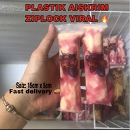 15x5 PLASTIK AISKRIM ZIPLOCK VIRAL