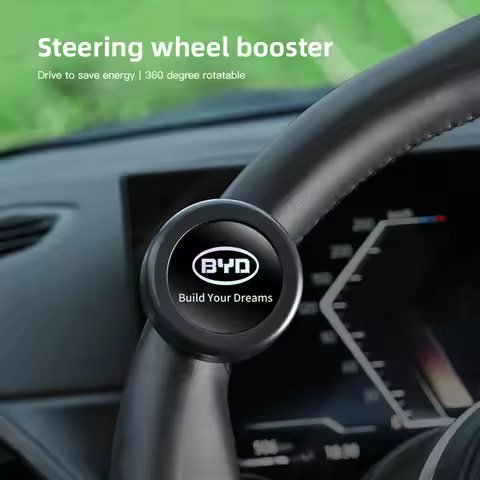 360 Car Steering Wheel Booster Degree Rotation Steering Wheel Knob Ball For BYD Tang F3 E6 Atto3 Yua