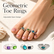 Minimalist Open Toe Ring With Black Diamond Accent And Geometric Arc Design Understated Cold F8z0