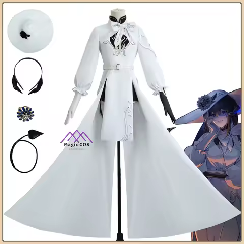 Honkai Star Rail Constance Dahlia Cosplay Costume Retro Halloween Suit High Quality Anime Clothes fo