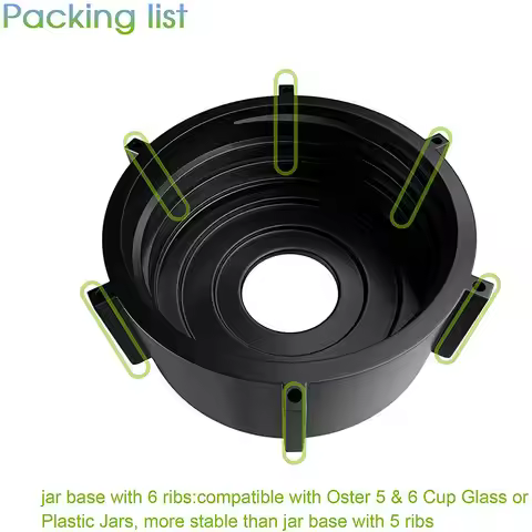 1Pcs 4902-003 Blender Jar Bottom for Oster and Osterizer Blenders, Premium Oster Blender Replacement