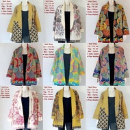 ENZY BATIK CARDI VEST TOP