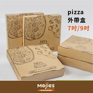 [Mojis Baking Paradise] [P11] Takeaway Box Pizza Large Noodle Stick 7 Inch/9 Inch Materials Camping 