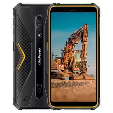 Ulefone Armor X12 Rugged Phone 4860mAh 6GB+32GB 5.45 inch Android 13 Go MediaTek Helio A22 Quad Core