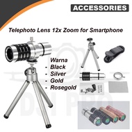 HP Mobile phone camera lens 12x zoom portable mobile phone tele lens