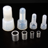 Set of 100 wire connectors without wiring CE,CE1/CE2/CE5/CE8