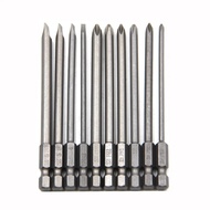 10Cross100Millimeter Hex Screwdriver Set Advanced Screwdriver Straight Magnetic Electric Tool Access