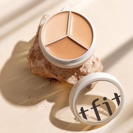 TFIT three-color concealer to cover spots pores acne marks and dark circles 现货✨三色遮瑕盘✨