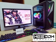 MEECOM คอมพิวเตอร์เล่นเกมครบชุด core i5 ram16g การ์ดจอGTX1050ti 4g พร้อมจอ เล่นได้ทุกเกมส์แรงๆ สตรีมเกมส์ ตัดต่อ ราคาถูกเล่นได้ทุกเกมส์ preloved