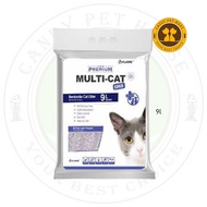 Claire Multi Cat Multicat Premium Bentonite Cat Litter  ( Pasir Halus ) 9L