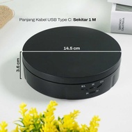 TIRASTRE Photography Rotating Display Stand Turntable 6in1 14.5cm - QM1047