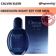 Calvin Klein Obsession Night EDT for Men (125ml) cK Eau de Toilette Blue [Brand New 100% Authentic Perfume]