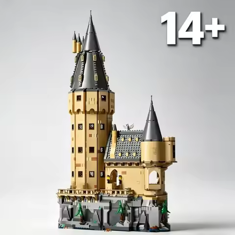 2026 Innovative Unique Design 76454 Harry Potter Hogwarts Main Tower Detailed Model Kit Limited Styl