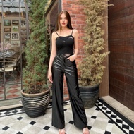 Hotter Black Leather pants