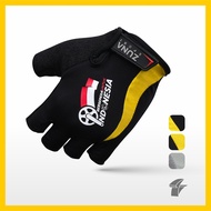 Zuna Gloves Cycling Men Indonesia Cycling Open Finger Cycling Gloves/