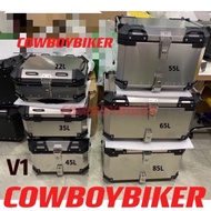 TOP BOX ALUMINIUM 2021 [V1] AND [X SERIES] 22L / 35L / 45L / 55L / 65L / 85L Superbike motorcycle