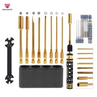 9 in 1 RC Tool Kit, RC Car Tool Kit RC Hex Driver Screwdriver Set for RC Car Hobby Tools