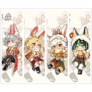 Anime Keychain Genshin Impact Alhaitham Tighnari Kaveh Cyno Cute Rabbit Keychains Accessories Cute B