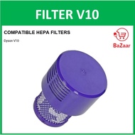 [SET] Compatible HEPA Filter for DYSON V10 Vacuum Cleaners Filters Floor Cleaning Vacuums