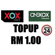 PREPAID TOPUP RELOAD RM 1.00 FOR XOX ONEXOX ONLY