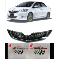 VIOS GRILLE GRILL THAILAND BELTA NCP93 DUGONG 2008 2009 2010 2011 2012 2013 08-13 WITH ALUMINIUM TRD