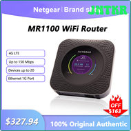 JNTKR Unlocked Netgear Nighthawk MR1100 WiFi Router 4G LTE Download Speeds Of Up To 1 Gbps Signal Repeater Pocket Mifi Sim Card Slot JETJH