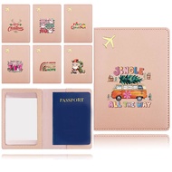 ID Card Pocket Handbag Wallet Card Slot Travel Case Passport Cover Sarung Pasport Passport Holder Do