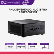 DYNACORE - INTEL RNUC12WSHi70001 NUC 12 PRO BAREBONE KIT (Intel Core i7-1260P DDR4)