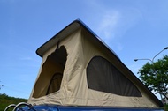 休閒 旅遊 露營車 載貨車 寶藍色 福斯VW T4 附掀頂帳篷