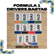 Formula 1 F1 Driver Bag Tag / Luggage Tag