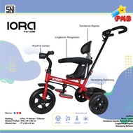 sepeda bayi roda 3 IORA TC-06 sepeda dorongan bayi sepeda roda 3
