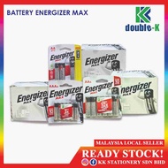 [ ENERGIZER ] MAX ALKALINE BATTERIES / AA (2+1) / AA (6pcs) / AAA (6pcs) 100% ORIGINAL - RM9.80-18.8