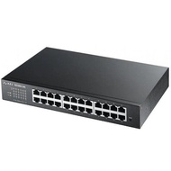 SWITCH (สวิตซ์) ZYXEL 24 PORTS  &amp; ROUTER GS1900-24E Model : GS1900-24E