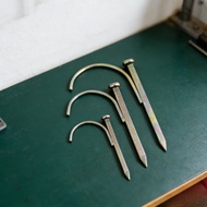 Hardened Hook Nails Multiple Sizes (1/2" 3/4" 1") No Drilling Needed Anti-Slip For Water Pipe Fixing