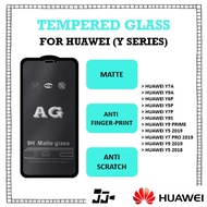 [Clear Stock] Huawei Y5P Y7P Y9s Y9 Prime Y5 2019 Y9 2019 Huawei Tempered Glass Matte Screen Protect