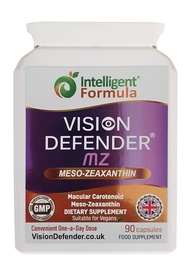 Vision Defender Meso Zeaxanthin Vegan Eye Supplement MZ- Protect and Improve Ocular Health & Eye Car