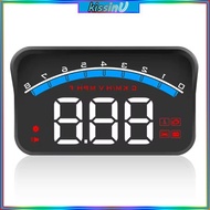 kiss Automotive Head Up Display With IP54 Rating HUD Digital Windshield Projector For Speed And RPM 
