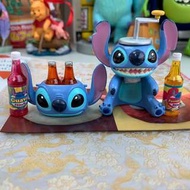 史迪奇 食玩 果汁汽水 STITCH 迪士尼動畫 玩具 組裝玩具 disney