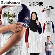 Evonova 2023 T-shirt Malaysia independence 66 special edition jersey